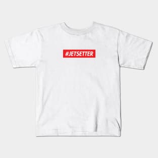 Jetsetter - Airlines Frequent Flyers Kids T-Shirt